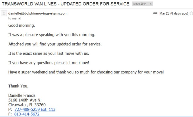 Email Offer for Service #2